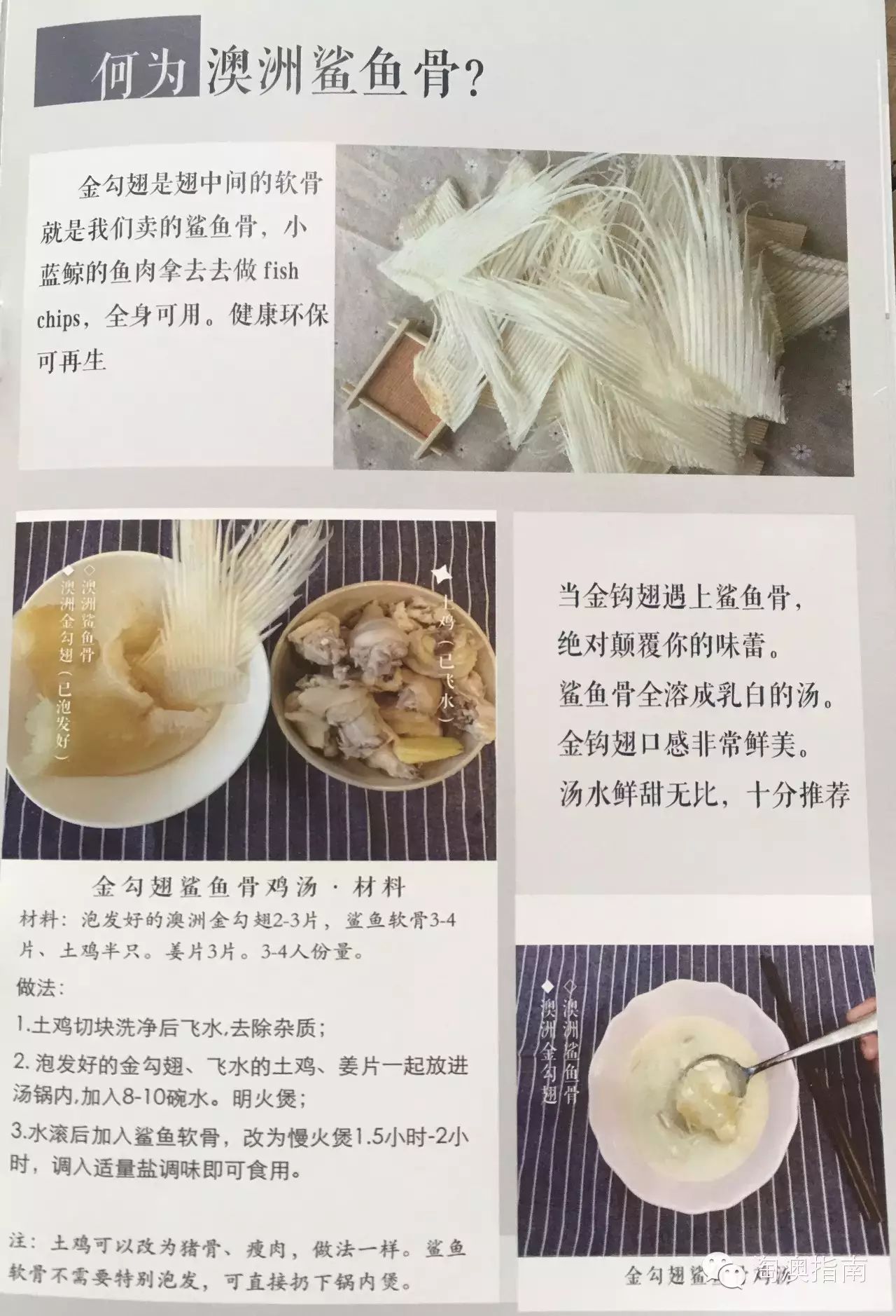 舌尖上的澳洲 干货篇之金钩翅与鲨鱼骨 Huggaus 新浪博客