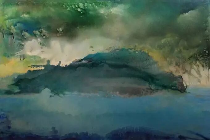 法国华裔意象表现主义女画家张珺作品欣赏