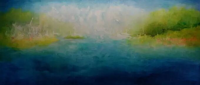 法国华裔意象表现主义女画家张珺作品欣赏