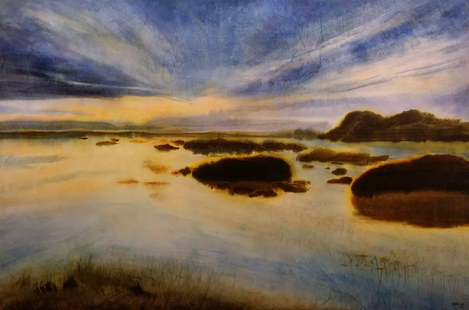 法国华裔意象表现主义女画家张珺作品欣赏