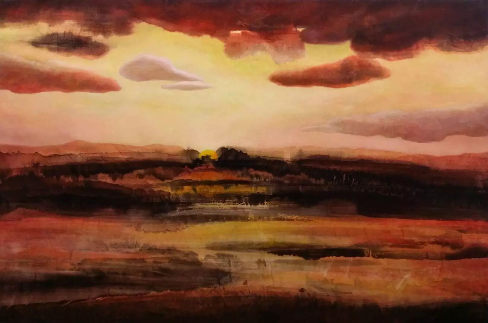 法国华裔意象表现主义女画家张珺作品欣赏