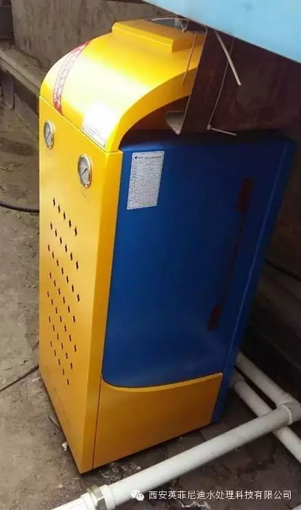 西安悦城酒店10吨外购热水系统水垢防控效果显著,客户认可度非常高