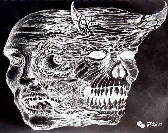 17幅精神分裂症患者的艺术作品，感受他们的内心世界