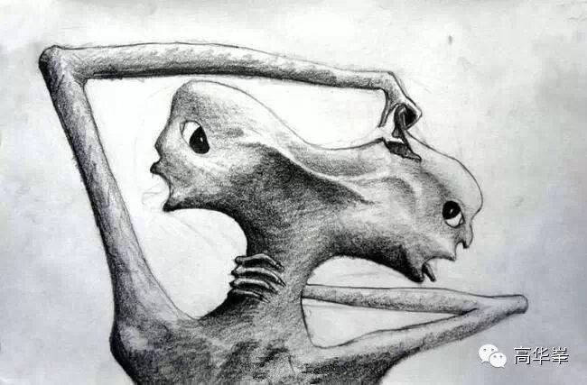 17幅精神分裂症患者的艺术作品，感受他们的内心世界