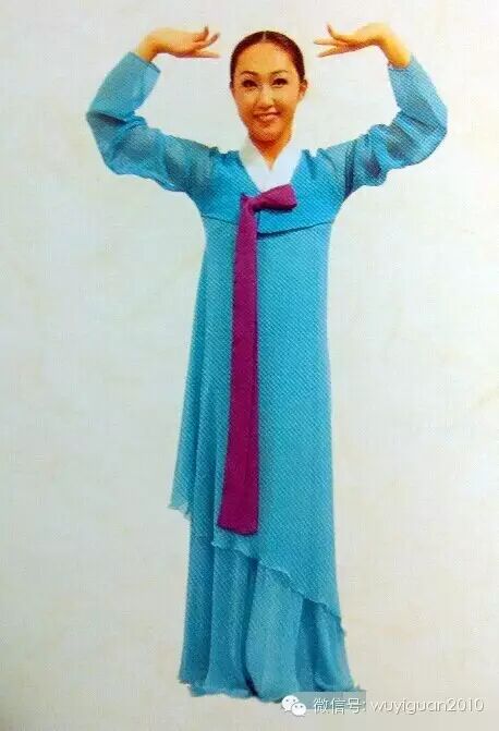 朝鲜舞基本知识第（十期）——手位