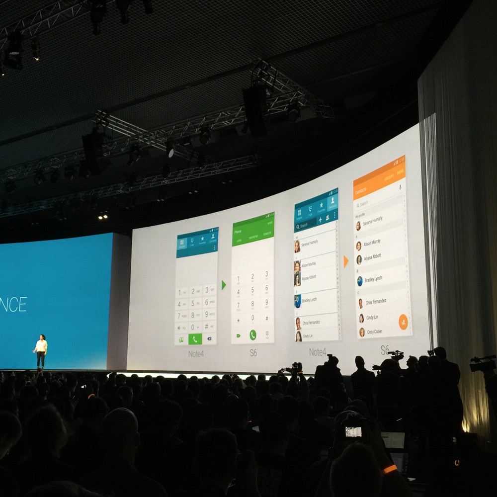 智东西MWC零距离上手三星S6和Edge