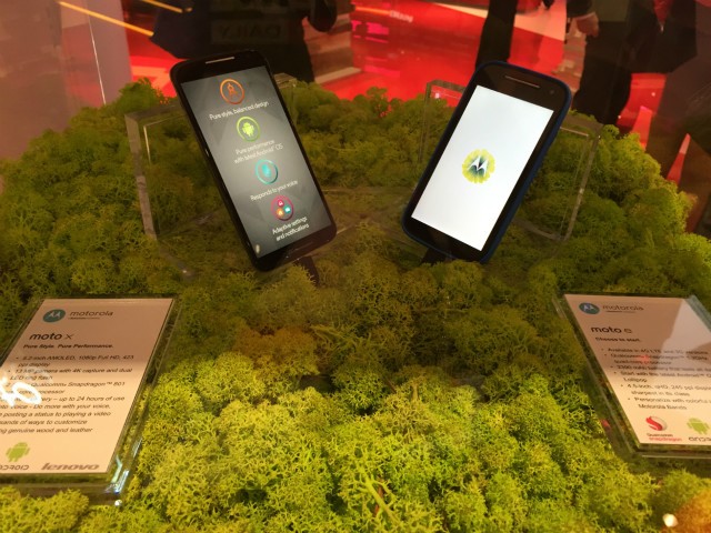 联想跨界旗舰手机VIBE Shot等明星产品集体亮相2015 MWC