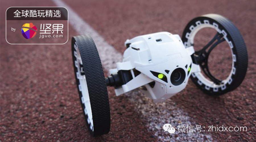 「全球酷玩精选」上蹿下跳的遥控车－Parrot Rolling Spider