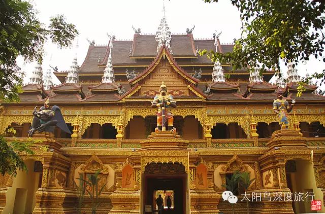 西双版纳傣族皇家寺院 洼坝吉 丨美丽幽静的森林道场 太阳鸟深度旅行 新浪博客