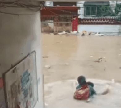 游泳|退役军人游泳背女孩赶考，这些身影让人感动！