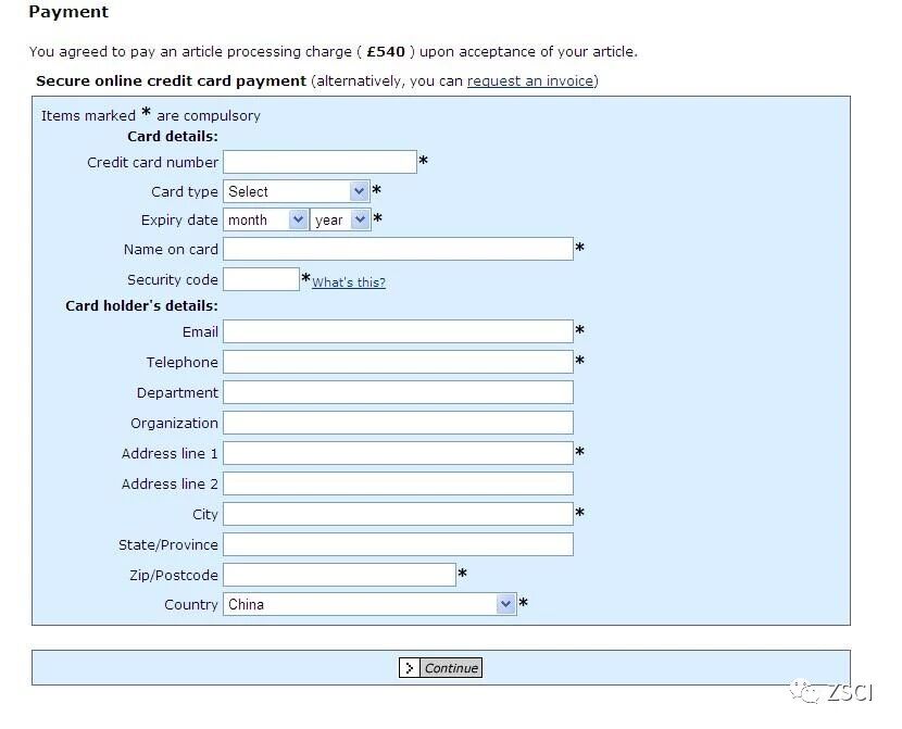 sci期刊以及中文期刊审稿费与版面费缴纳流程