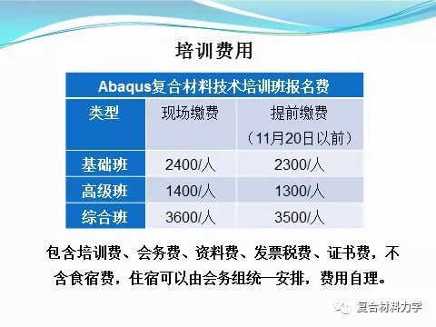 【12.7-12.9 西安】Abaqus复合材料技术培训班提前报名优惠活动即将截止的图4