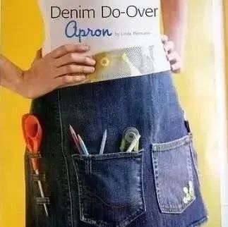 旧衣服改造围裙，比买的美十倍！