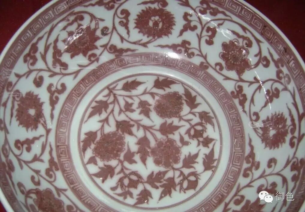 景德镇御色作品第一款：青花釉里红手绘松花神杯