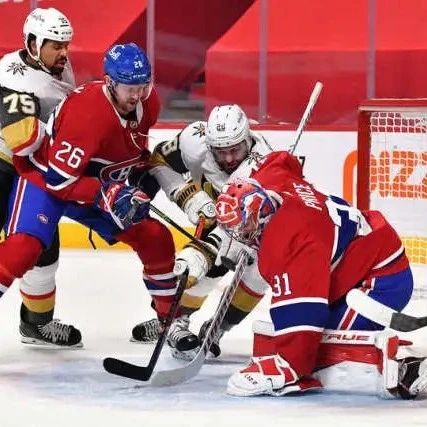 NHL 弗勒里诡异失误金骑士痛失好局 加拿大人逆风展翅2-1领先