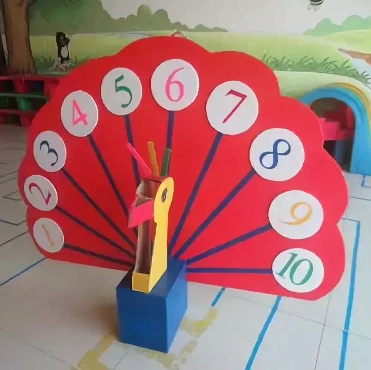 【玩教具】50款简单实用的幼儿园数学自制玩教具！