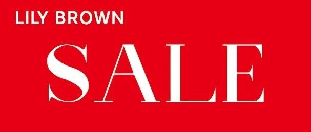LILY BROWN | FINAL SUMMER SALE
