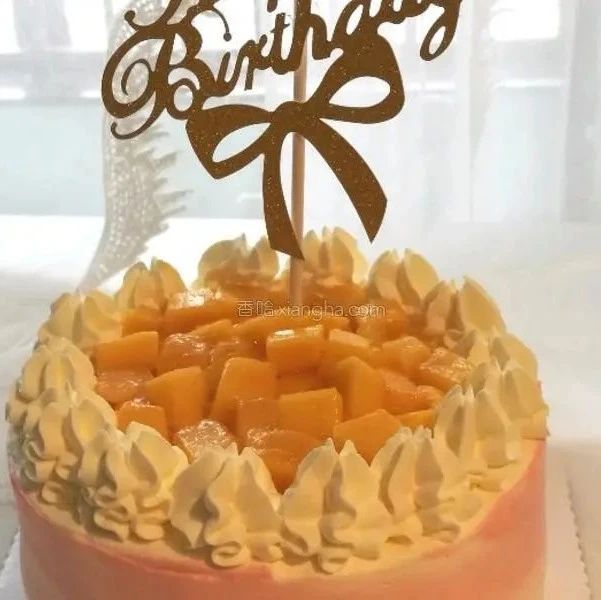 极简版生日蛋糕，做法特简单，颜值高味道佳全家人都喜欢