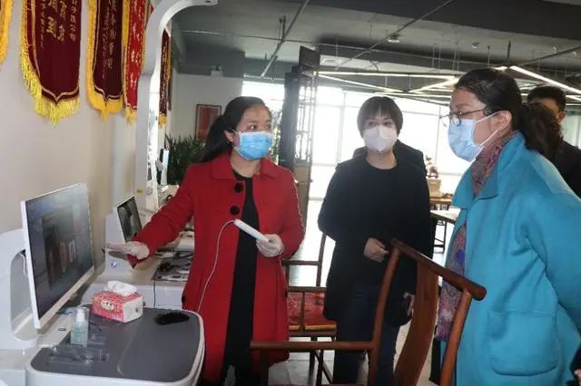 河北省妇联领导到河北循证医疗公司调研指导