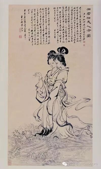 《湘君湘夫人图》