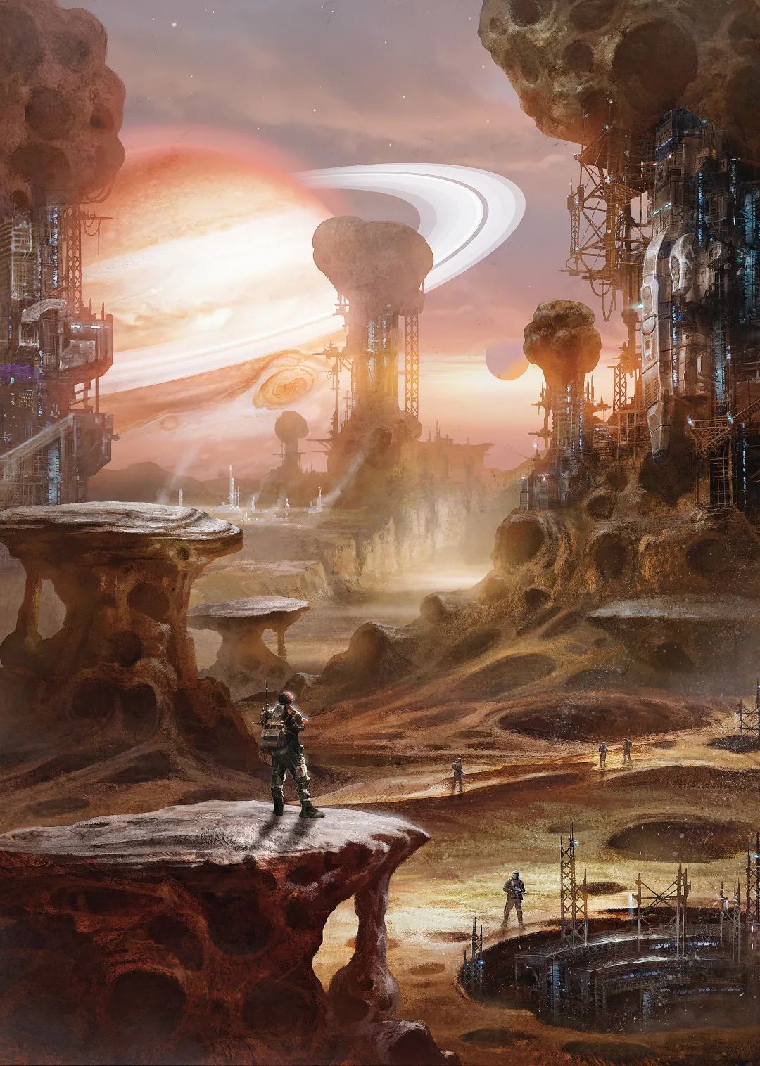 科幻大作！中国首部东方科幻故事画集《星渊彼岸》开始预售