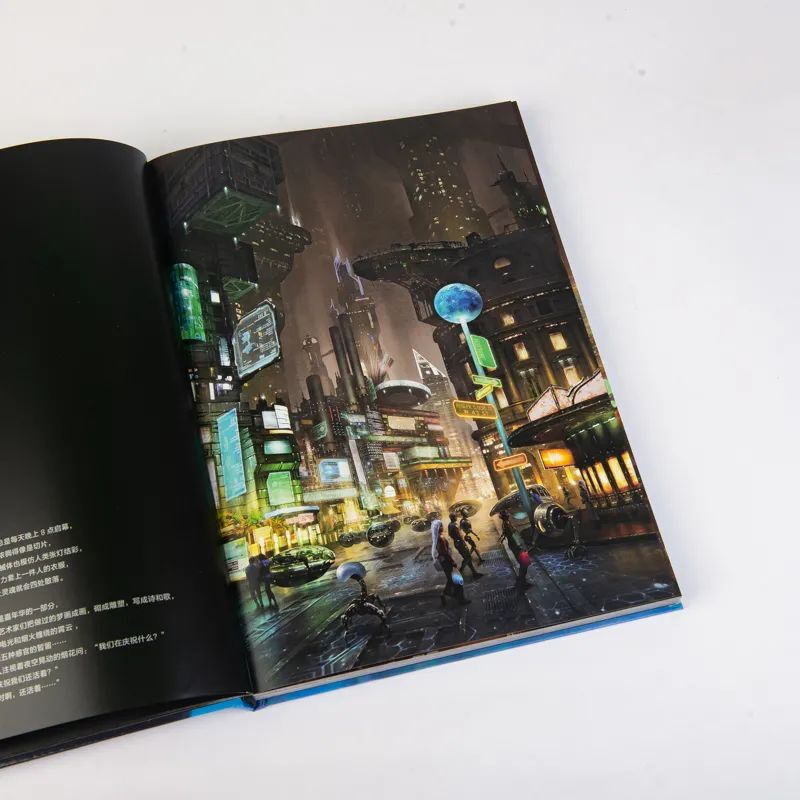 科幻大作！中国首部东方科幻故事画集《星渊彼岸》开始预售