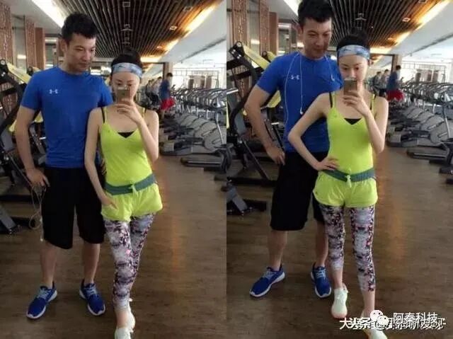 景甜现身健身馆晒自拍，教练：这打扮我可以喊她做妈了