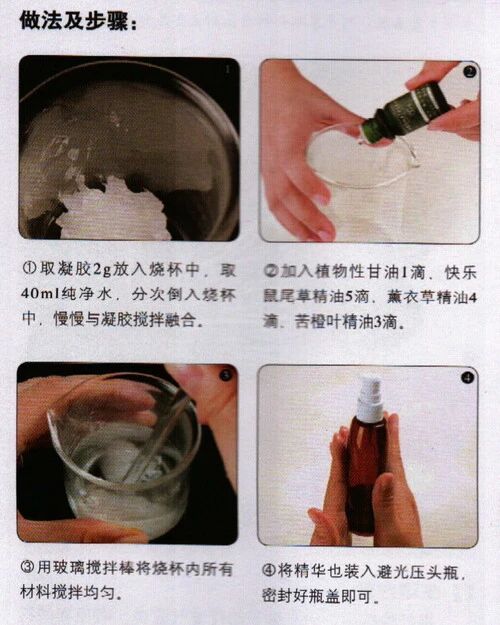 苦橙叶精油精华液做法步骤