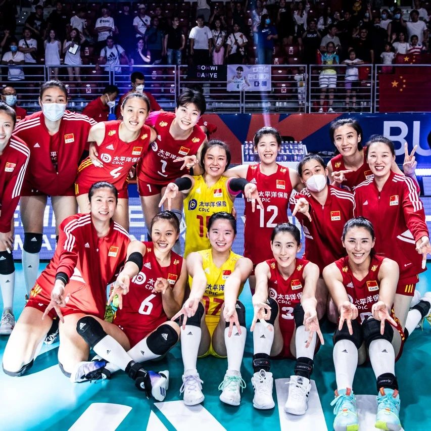 2022 VNL⑮｜达成小目标！中国女排挺进总决赛