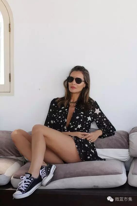 时髦运动风美出新高度，你可以用一双Converse来摆平