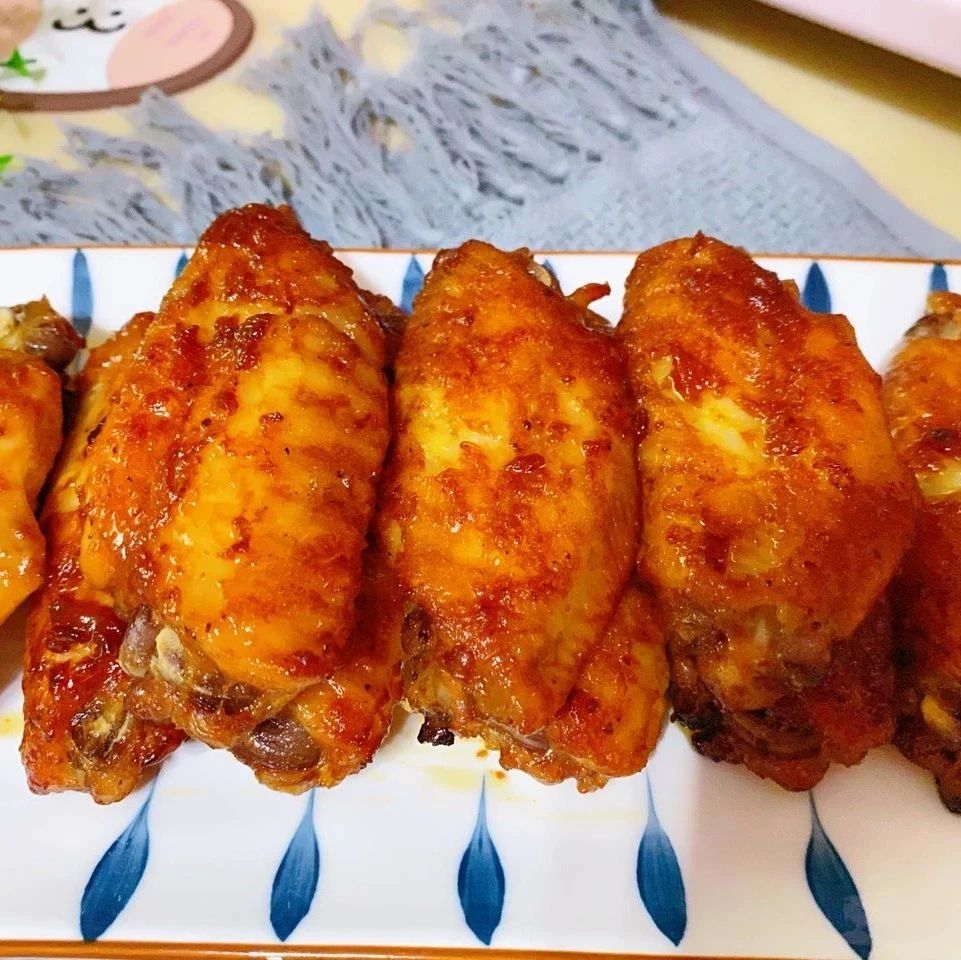 外焦里嫩！低卡低！！懒人版烤鸡翅
