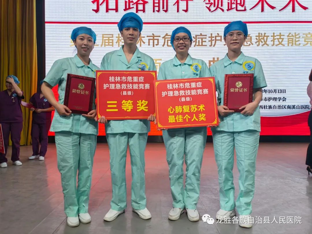 喜讯！龙胜各族自治县人民医院荣获两项护理专业比赛奖项(图5)