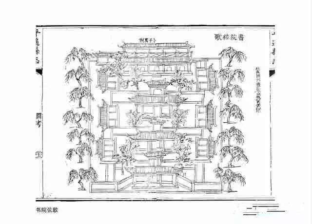 光绪八年《平遥县志》中书院弦歌原图