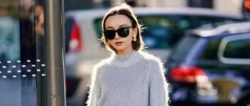 今秋火了一种穿法，叫“毛衣+半身裙”，青春又洋气，时髦一整季