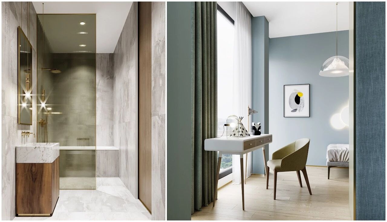 色彩搭配太顺眼，这样的家太舒适了！