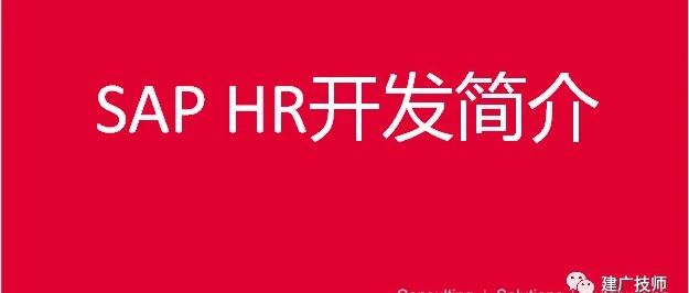 SAPHR 开发简介 - 封面图