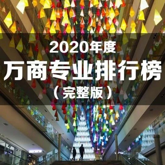万商俱乐部2020年度排行榜(完整版）