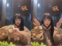 恋情曝光后李小璐晒照！吃美食不忘跳嘻哈舞，曝和小鲜肉同回豪宅