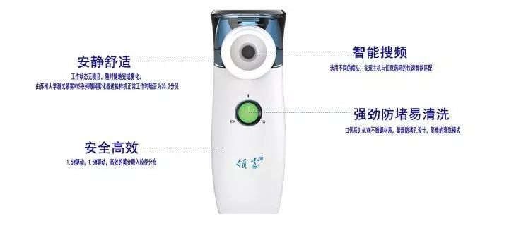 2017-2018领雾®YS系列微网雾化器优势