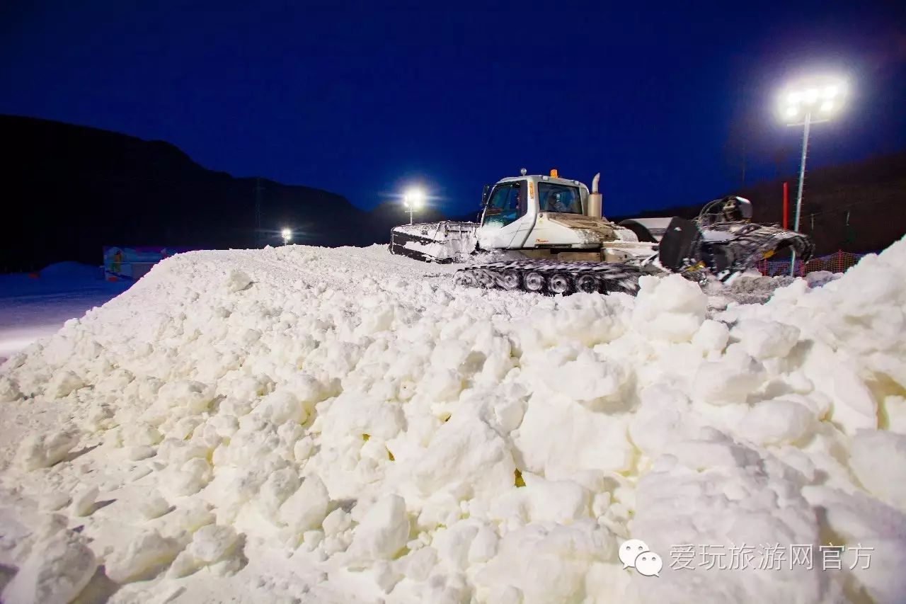 照金滑雪场已经开始造雪啦！-爱玩旅游网