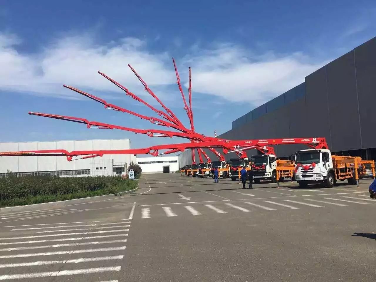 混凝土泵车