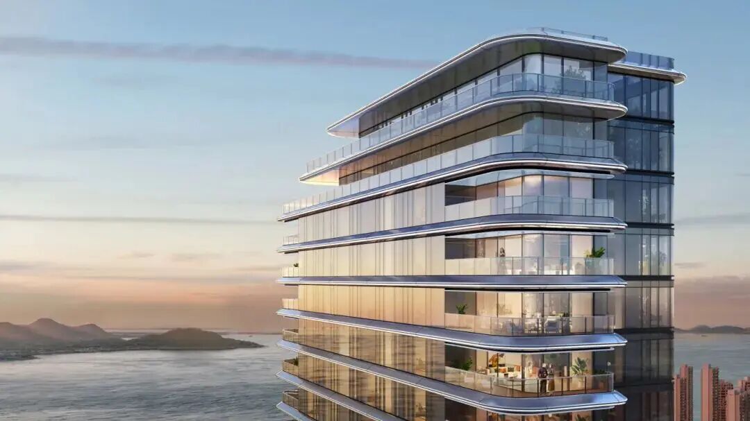 中信城开信悦湾外立面采用铸铝工艺