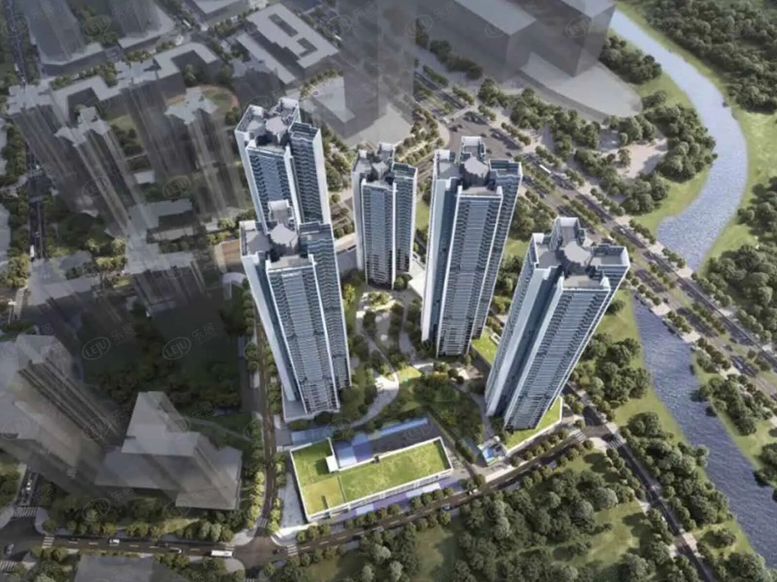 满京华金硕华府效果图