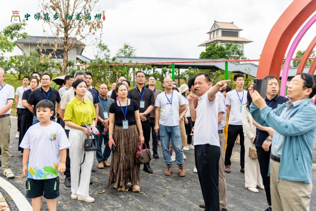 阳江市旅游协会旅行社分会参加“中国荔乡  甜美高州”高州市文旅招商推介会邀请采风踩点活动