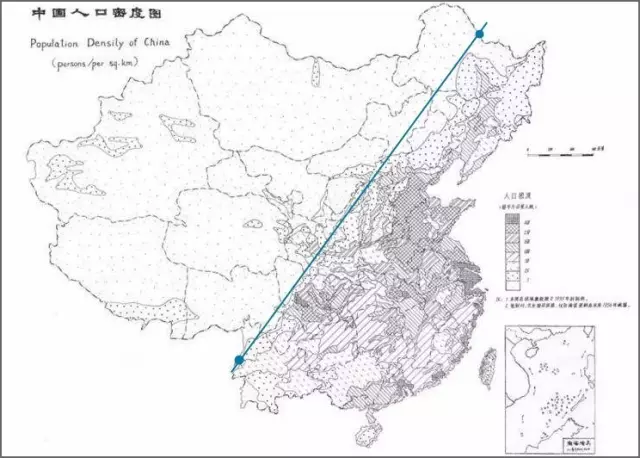 一条线把中国分成了两个世界 附其他重要地理分界线 经济资讯 回族学网