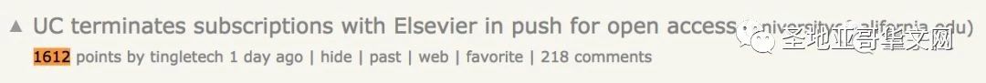 加州大学系统为让科研成果免费向全世界公开 终止与Elsevier签约