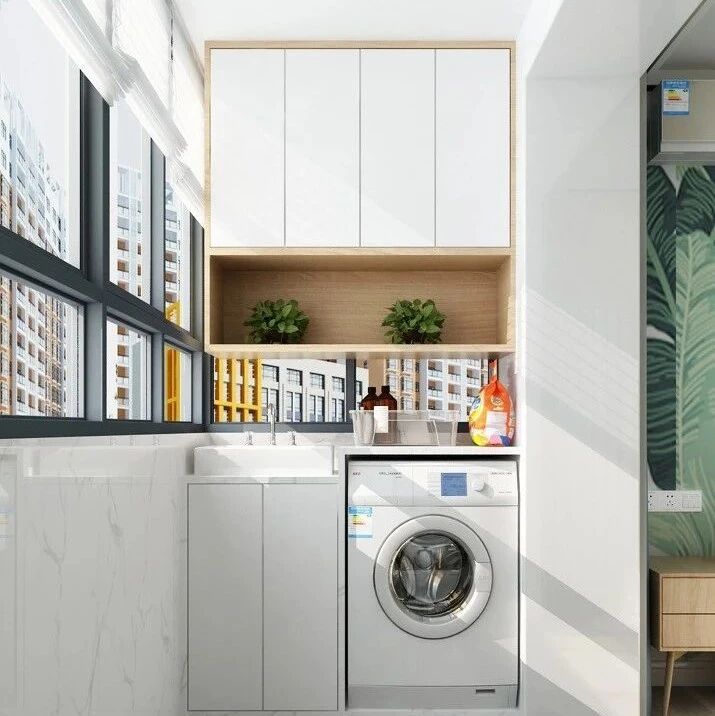 4款不同规格的阳台布局，美观实用，值得收藏！