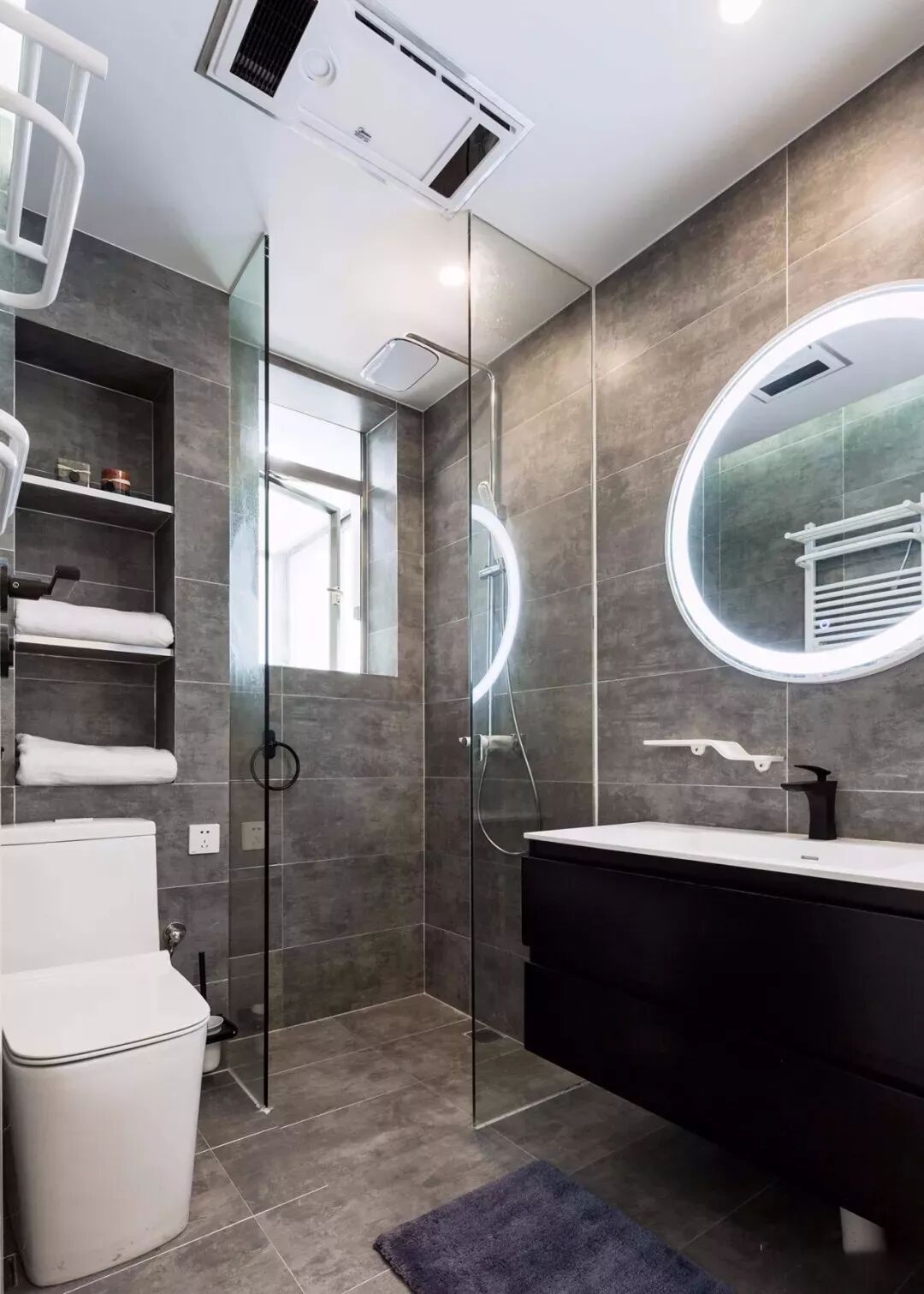 102平的现代简约三居室