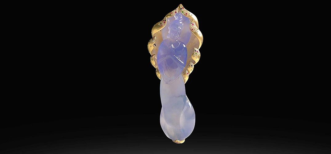 翡翠之美--紫罗兰翡翠