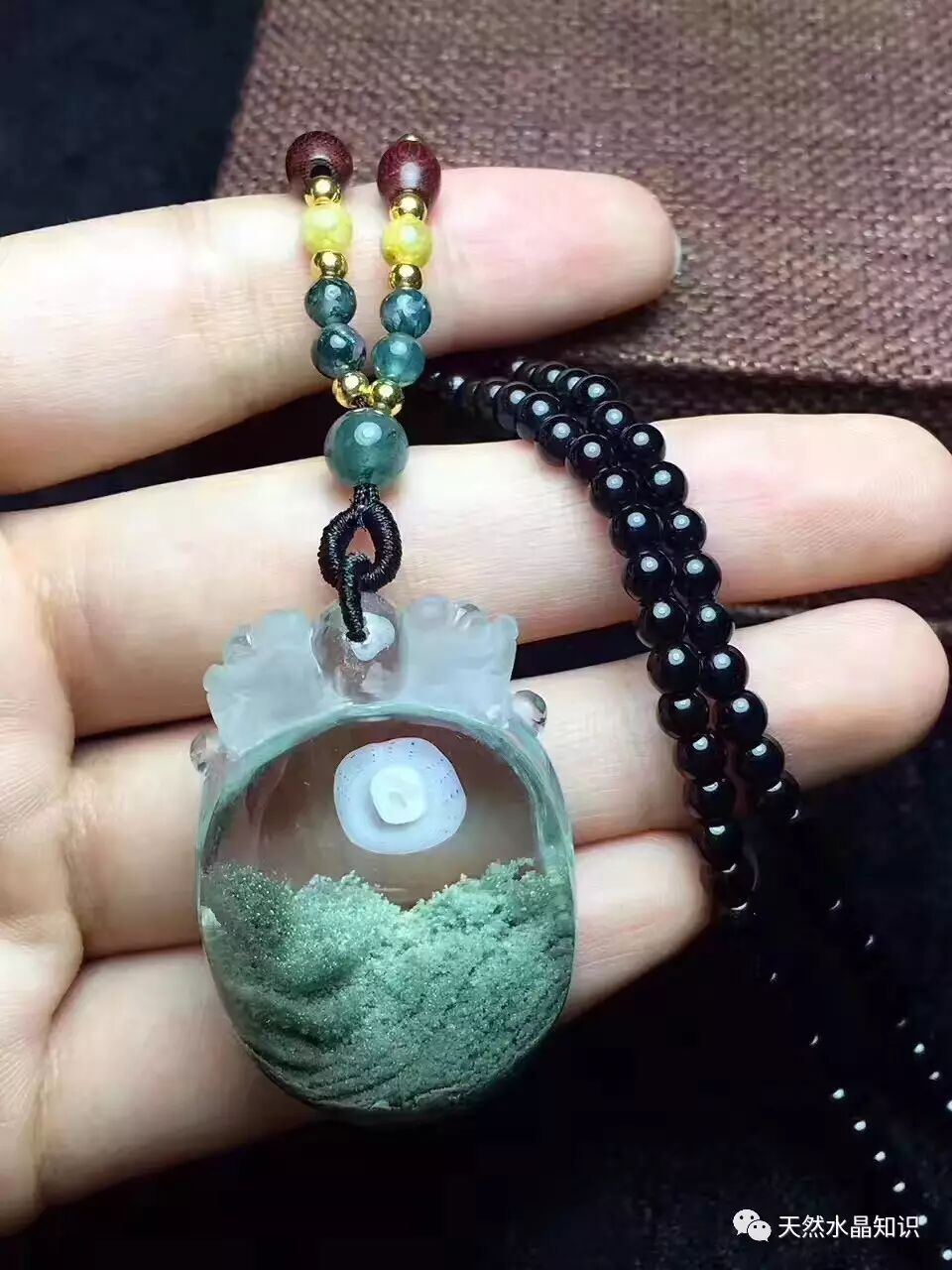 各类天然水晶以及染色、造假水晶大揭底——绿幽灵、草莓晶篇